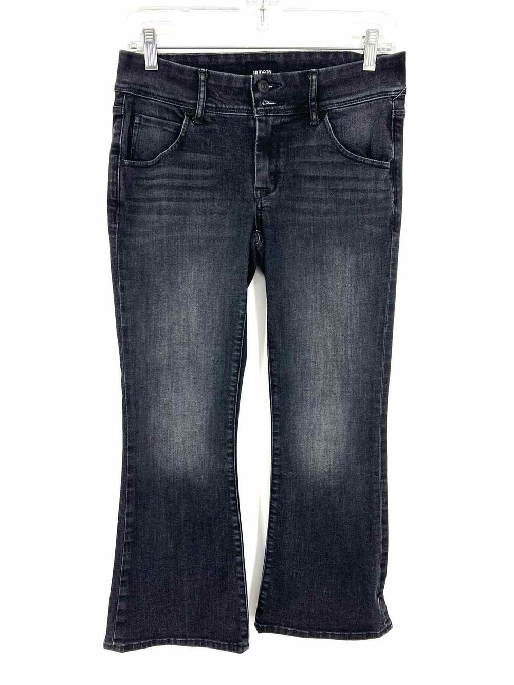 Hudson Size 27=4 Black Denim Bootcut Premium Denim Jeans